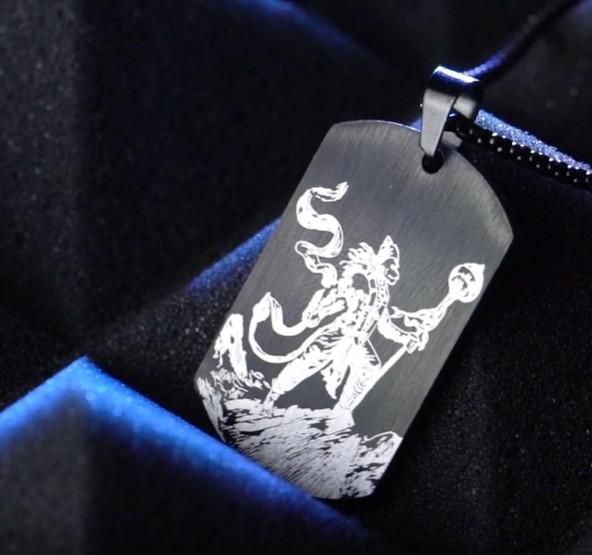 Protector Hanuman Pendant with Chain